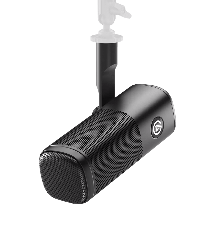 Wave DX - Black | Dynamic Vocal Microphone | Elgato